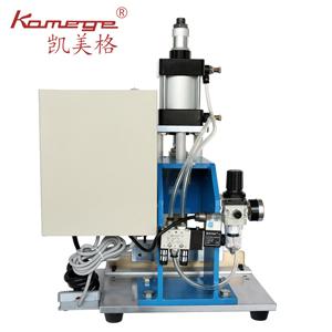 廠家直銷 可燙皮 男女皮包 箱包 皮帶 氣動式壓線機皮革壓線機